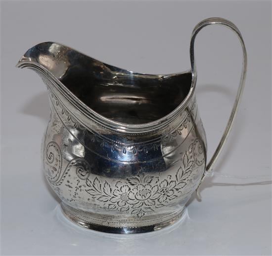 George III cream jug